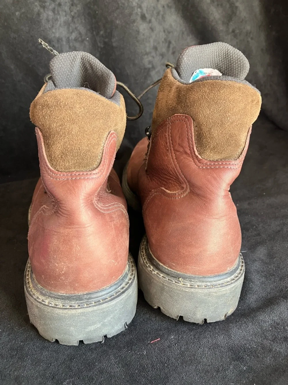 Red Wing Steel Toe Work Boots Men’s 7.5/Women’s 9.5 Safety Oil Resistant Leather